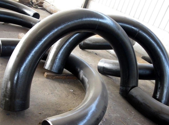 расписание 40 42 дюймов штуцеры трубы локтя A179 ASTM A420 WPL6 90 градусов Buttweld